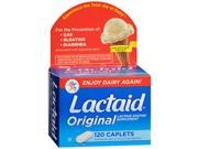 Lactaid Lactase Enzyme Caplets Original 120 Caplets