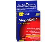 Sunmark MegaKrill Oil 300 mg Softgels 60 Softgels