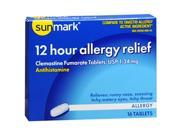Sunmark 12 Hour Allergy Relief Tablets 16 ct