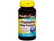 Mason Natural L Tryptophan Sleep Formula 60 Capsules