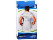 Sport Aid Duo Adjustable White Back Support MD LG Each