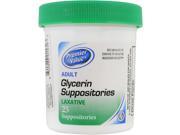 Premier Value Glycerin Suppos Adult 25 ct