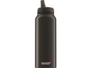 Sigg Water Bottle Nat Black 1 Liter Case Of 6