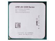 AMD A4 3300 2.5GHz APU with AMD Radeon 6410 HD Graphics Socket FM1 65W Dual Core Processor desktop cpu