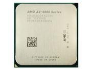 AMD Dual Core APU Processor A4 4000 3.0GHz 65W Socket FM2 desktop CPU