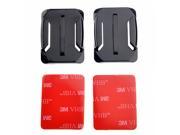 2X Flat Curved Surface Mount 3M VHB Adhesive Sticky For GoPro Camera Hero HD 3 2