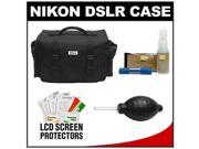 Nikon 5874 Digital SLR Camera Case Gadget Bag with Nikon Cleaning Accessory Kit