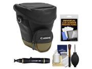Canon Zoom Pack 1000 Digital SLR Camera Holster Case with Cleaning Kit LCD Protectors