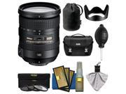 Nikon 18 200mm f 3.5 5.6G VR II DX ED AF S Nikkor Zoom Lens with Nikon Case 3 UV FLD CPL Filters Cleaning Kit