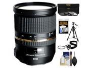 Tamron 24 70mm f 2.8 Di VC USD SP Zoom Lens for Canon EOS Cameras with Tripod 3 UV ND8 CPL Filters Accessory Kit