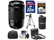 Fujifilm 50 230mm f 4.5 6.7 XC OIS Zoom Lens Black with 32GB Card 3 UV CPL ND8 Filters Case Lens Pouch Tripod Accessory Kit
