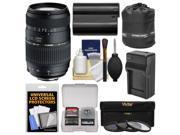 Tamron 70 300mm f 4 5.6 Di LD Macro 1 2 Zoom Lens for Sony Alpha Cameras with NP FM500H Battery Charger 3 UV CPL ND8 Filters Pouch Kit