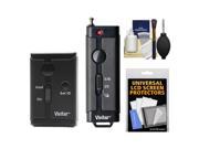 Vivitar Universal Wireless and Wired Shutter Release Remote Control with Accessory Kit for Nikon Digital SLR Cameras