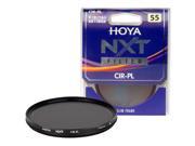 Hoya 55mm NXT Circular Polarizing Slim Frame Glass Filter