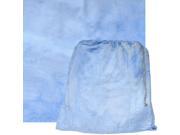 RPS Studio 10x10 Grab It Muslin Painted Background with Pouch Pacific Blue Wave