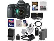 Canon EOS 6D Digital SLR Camera Body with EF 24 105mm L IS USM Lens with 64GB Card 2 Batteries Charger Sling Strap 3 Filters Remote Kit
