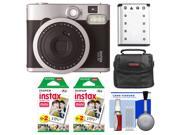 Fujifilm Instax Mini 90 Neo Classic Instant Film Camera with 40 Instant Film Case Battery Cleaning Kit
