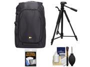 Case Logic DSB 102 Luminosity Digital SLR Camera Backpack Case Black with Tripod Accessory Kit