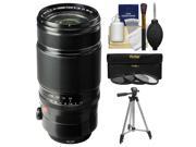 Fujifilm 50 140mm f 2.8 R LM OIS WR Zoom Lens with Tripod 3 UV CPL ND8 Filters Cleaning Kit
