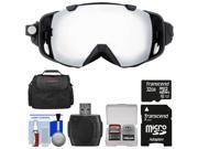 Coleman VisionHD G9HD SKI 1080p HD Waterproof POV Snow and Ski Goggles with 32GB Card Case Reader Kit