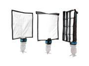 Rogue FlashBender 2 XL Pro Lighting System with Reflector Strip Grid Soft Box Diffuser and Case