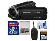 Panasonic HC W570 Twin Recording HD Wi Fi Video Camera Camcorder with 32GB Card Case Accessory Kit