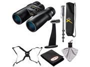 Nikon Monarch 7 10x42 ED ATB Waterproof Fogproof Binoculars with Case Harness Tripod Adapter Monopod Kit