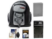 Precision Design PD MBP ILC Digital Camera Mini Sling Backpack with BLN 1 Battery Charger Accessory Kit