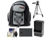 Precision Design PD MBP ILC Digital Camera Mini Sling Backpack with BLS 1 BLS 5 Battery Charger Tripod Accessory Kit