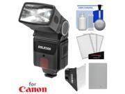 Precision Design DSLR300 High Power Auto Flash with NB 10L Battery Softbox Kit for Canon PowerShot SX40 HS G1 X Digital Camera