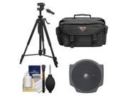 Precision Design PD 58PVTR 58 Photo Video Tripod with Case with Extra Quick Release Plate DSLR Camera Case Accessory Kit