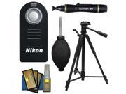 Nikon ML L3 Wireless Infrared Shutter Release Remote Control for D600 D610 D7000 D7100 D5100 D5200 D5300 D3200 D3300 Tripod Kit