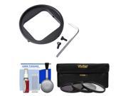 Vivitar 52mm Filter Adapter for GoPro HERO3 HERO3 HERO4 with 3 UV CPL ND8 Filters Cleaning Kit