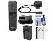 Sony RMT VP1K Wireless Remote Shutter Controller with NP BX1 Battery Charger Cleaning Kit