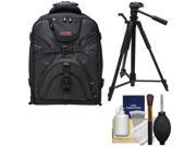 Precision Design PD BPT DSLR Camera Backpack with Wheels with Tripod Cleaning Kit