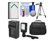 Essentials Bundle for Sony Handycam HDR CX240 HDR PJ275 Camcorder with Case LED Light NP BX1 Battery Charger Tripod Kit