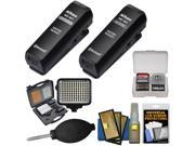 Nikon ME W1 Wireless Water Resistant Microphone with LED Video Light Accessory Kit