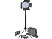 Vidpro LED 604 Studio Video Lighting Kit with LED Light Stand Cases Soft Diffuser includes AC Adapter Power Supply