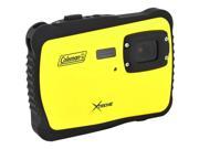 COLEMAN C6WP Y 12.0 Megapixel MiniXtreme HD Video Waterproof Digital Camera Kit Yellow