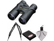Nikon Prostaff 3S 10x42 Waterproof Fogproof Binoculars with Case Easy Carry Harness Cleaning Cloth Kit