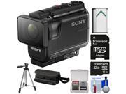 Sony Action Cam HDR AS50 Wi Fi HD Video Camera Camcorder with 32GB Card Battery Case Tripod Kit