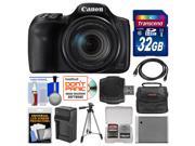 Canon PowerShot SX540 HS Wi Fi Digital Camera with 32GB Card Case Battery Charger Tripod Kit