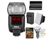 Nikon SB 5000 AF Speedlight Flash with EN EL15 Battery Charger Diffusers for D7100 D7200 D500 D750 D810 D5 Cameras