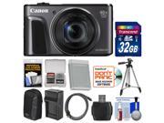 Canon PowerShot SX720 HS Wi Fi Digital Camera with 32GB Card Case Battery Charger Tripod HDMI Cable Kit