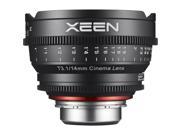 Rokinon Xeen 14mm T 3.1 Pro Cine Lens for Video DSLR PL Mount Cameras Blackmagic PL Mount