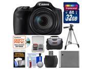 Canon PowerShot SX540 HS Wi Fi Digital Camera with 32GB Card Case Battery Tripod Kit