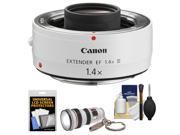 Canon EF 1.4x Extender III Lens Teleconverter with LED Flashlight Cleaning Kit