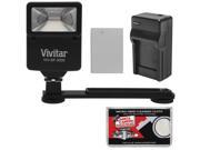 Essentials Bundle for Canon Powershot SX60 HS with NB 10L Battery Charger Flash Bracket Kit