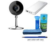 iLuv mySight 2K HD Wi Fi Cloud Based IP Home Video Camera Camcorder with Portable Battery Pack Stylus Pen Cleaning Kit