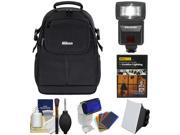 Nikon 17006 Compact Digital SLR Camera Backpack Case with Flash DVD Kit